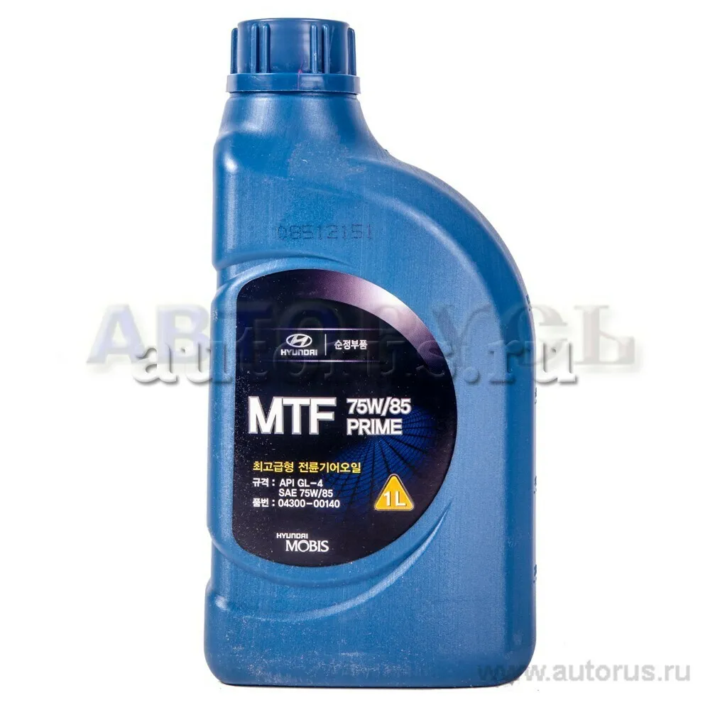 Hyundai-KIA 0430000140 Масло МКПП синтетика 75W-85 1л.