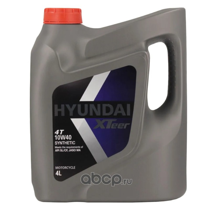 HYUNDAI XTeer 1041016 Моторное масло синтетика 10W40 4 л