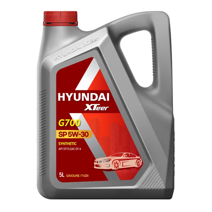 HYUNDAI XTeer 1051135 Масло моторное синтетика HYUNDAI XTeer G700 SP 5W-30 5 л.