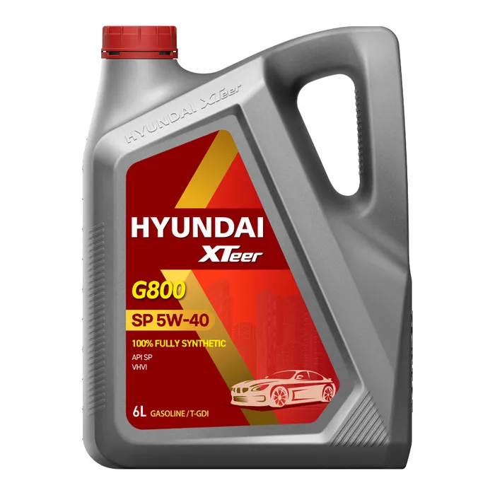 HYUNDAI XTeer 1061126 Масло моторное синтетика HYUNDAI XTeer G800 SP 5W-40 6 л.