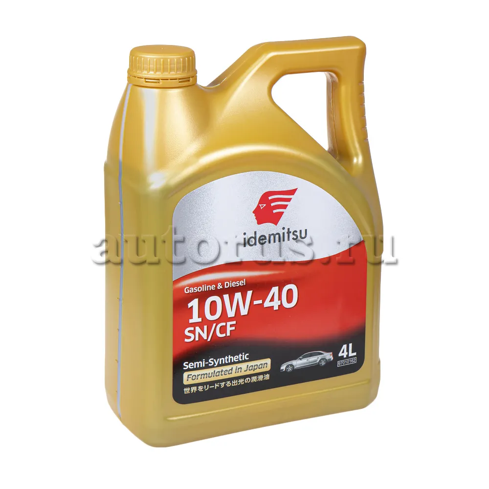 IDEMITSU 30015049746 Масло моторное полусинтетика IDEMITSU IDEMITSU SN/CF SEMI-SYNTHETIC 10W-40 4 л.