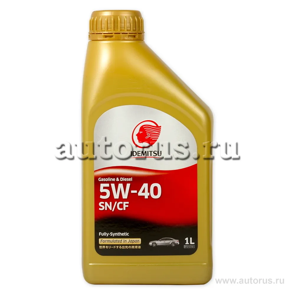 IDEMITSU 30015048724 Масло моторное синтетика IDEMITSU IDEMITSU SN/CF FULLY-SYNTHETIC 5W-40 1 л.