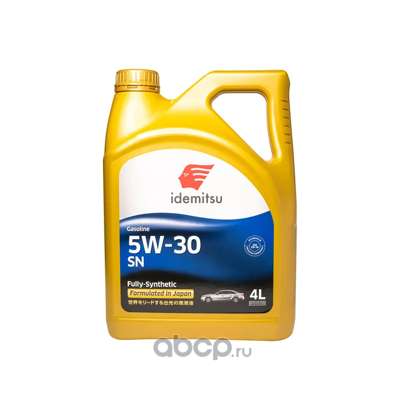 IDEMITSU 30011332746 Масло моторное синтетика IDEMITSU IDEMITSU SN/GF-5 FULLY-SYNTHETIC 5W-30 4 л.