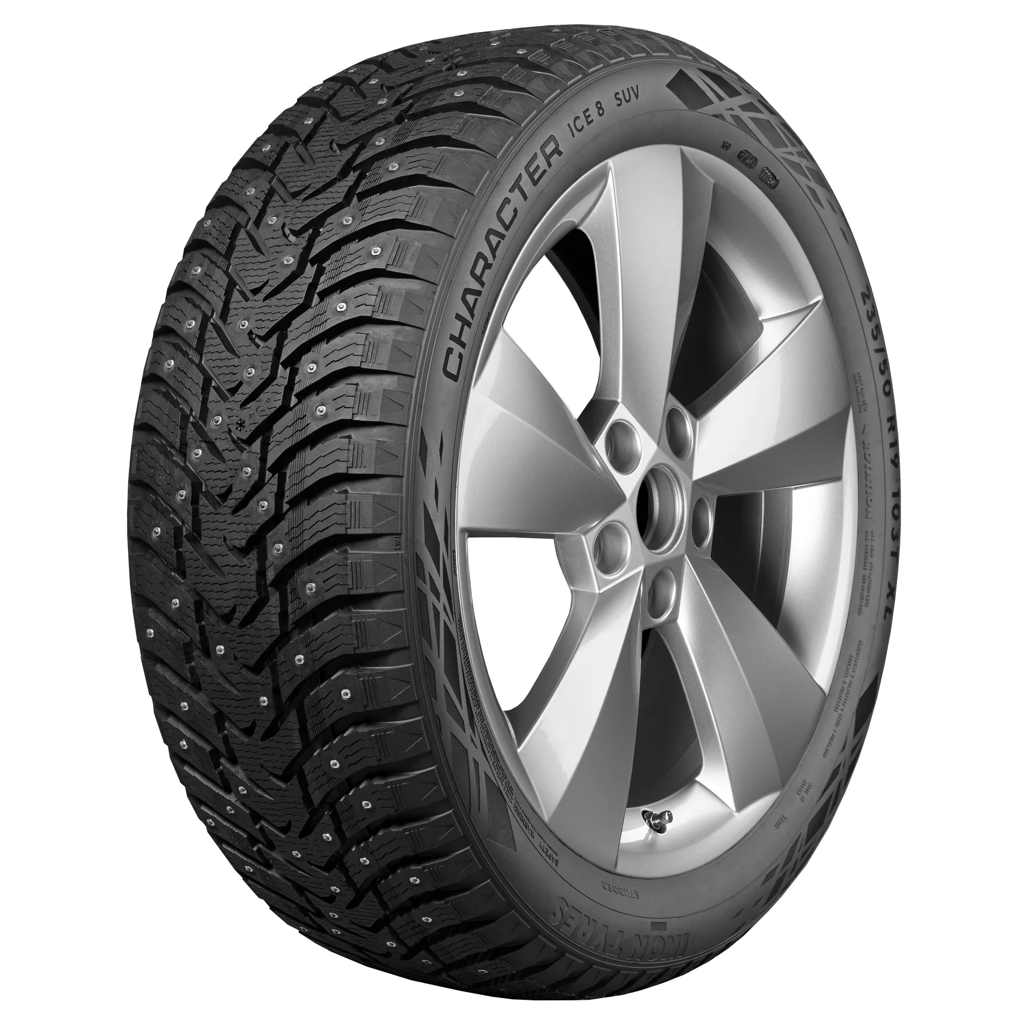 Ikon TS78061 Шина Character Ice 8 SUV (Nordman 8 SUV) зимняя шипованная легковая 215/65R16 102T XL