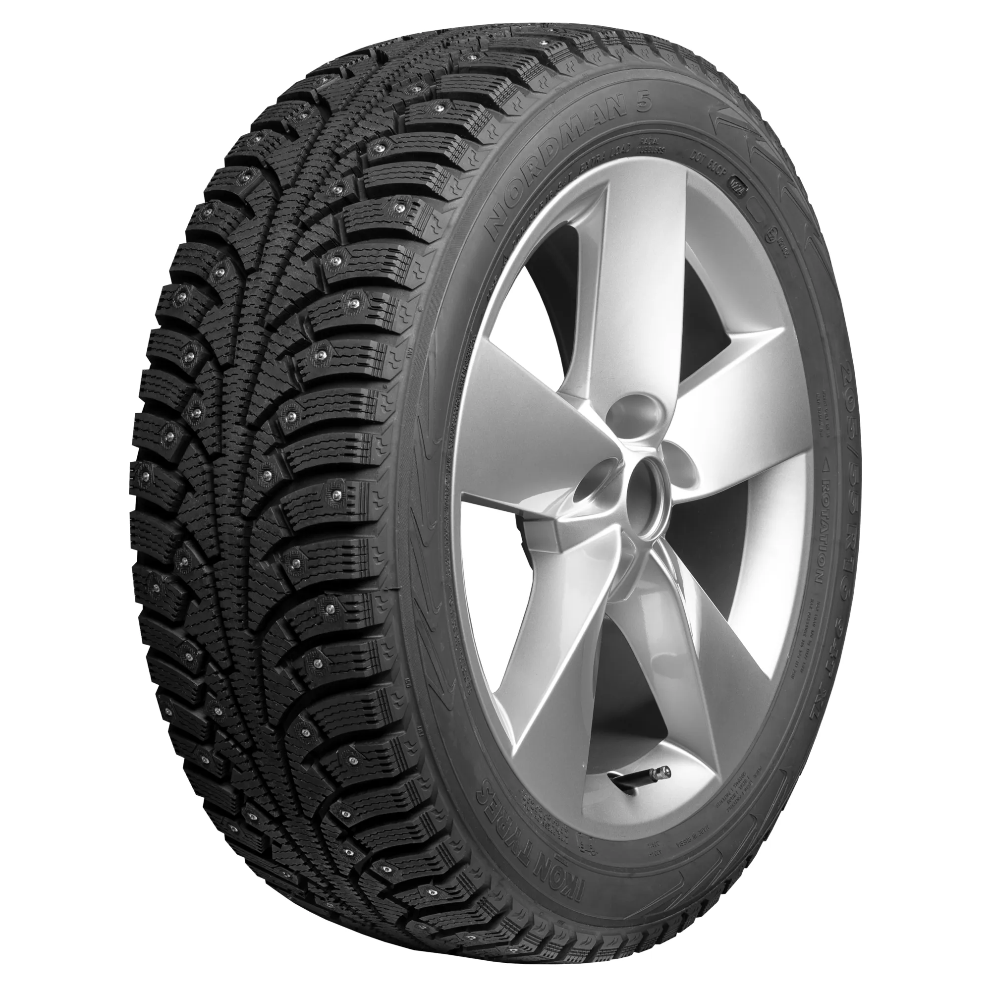 Ikon TS71901 Шина зимняя шипованная легковая 175/70R13 Nordman 5 82T