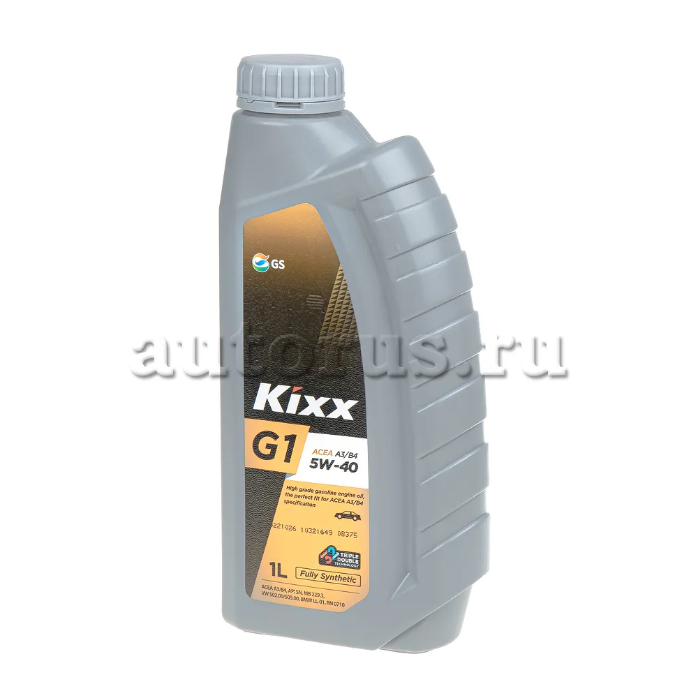 Kixx L2019AL1E1 Масло моторное синтетика Kixx G1 A3/B4 5W-40 1 л.