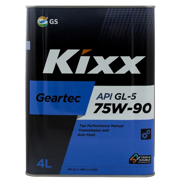 Kixx L296244TE1 Масло МКПП полусинтетика 75W-90 GL-5 4л.