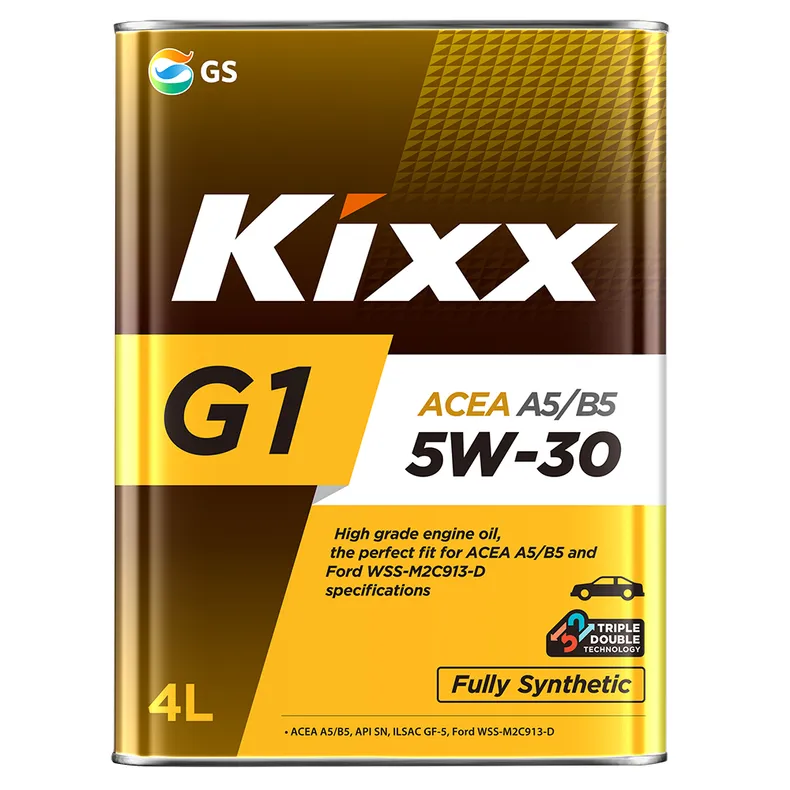 Kixx L216544TE1 Масло моторное синтетика Kixx G1 A5/B5 5W-30 4 л.