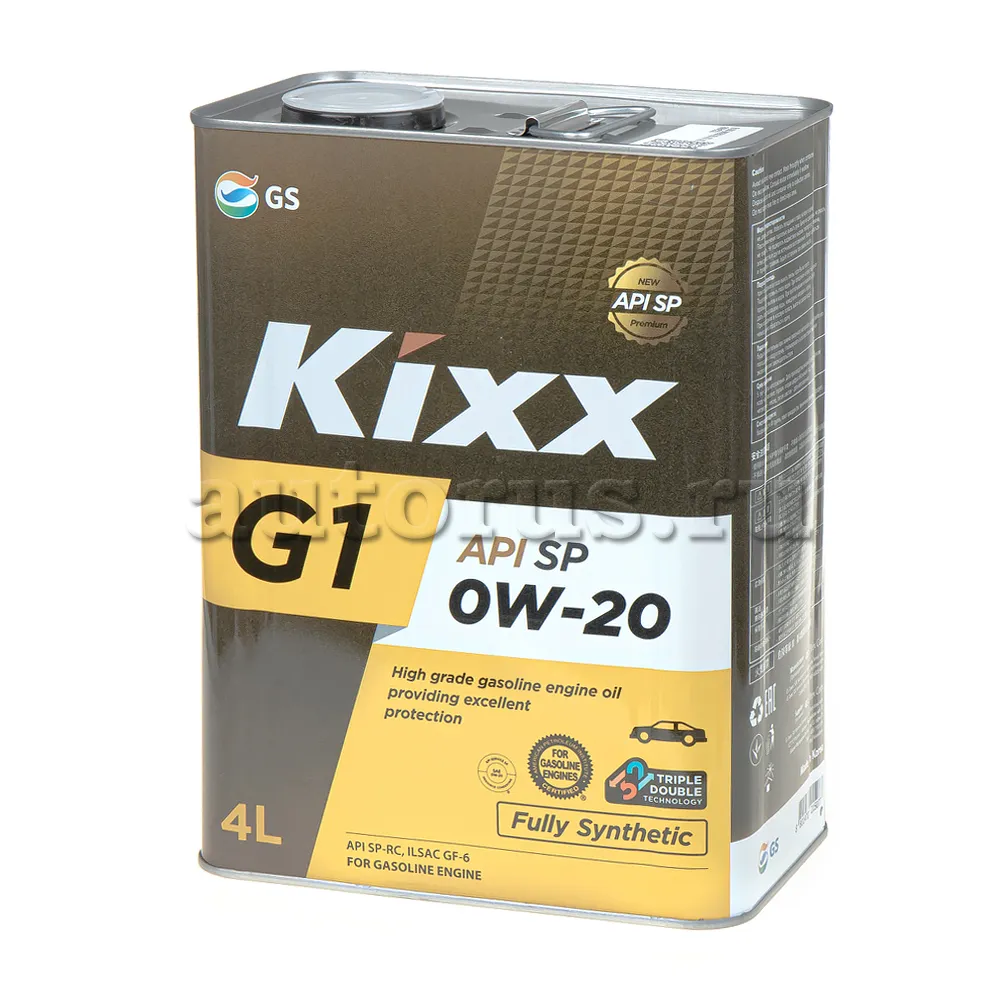 Kixx L215044TE1 Масло моторное синтетика Kixx G1 SP 0W-20 4 л.