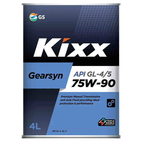 Kixx L296344TE1 Масло МКПП синтетика 75W-90 GL-4/GL-5 4л.