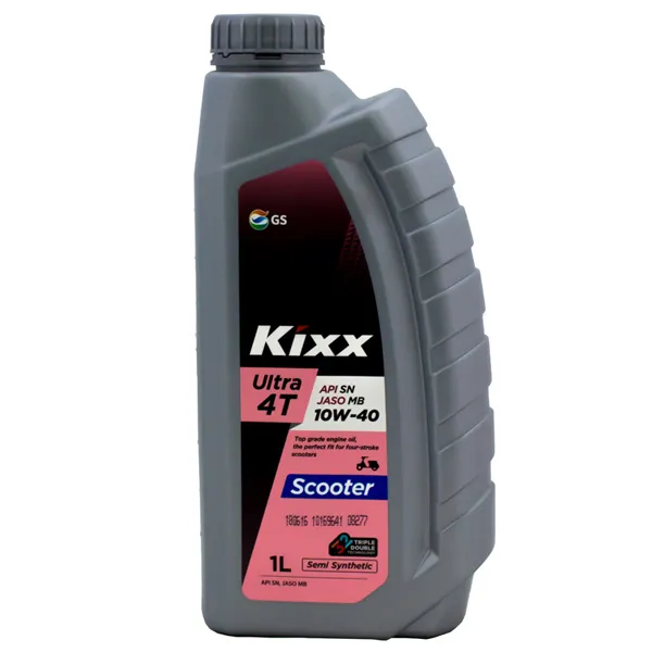 Kixx L5129AL1E1 Масло моторное Kixx Ultra 4T Scooter SN/MB 10W-40 1 л