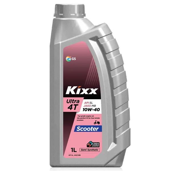 Kixx L5118AL1E1 Масло моторное Kixx Ultra 4T Scooter SL/MB 10W-40 1 л