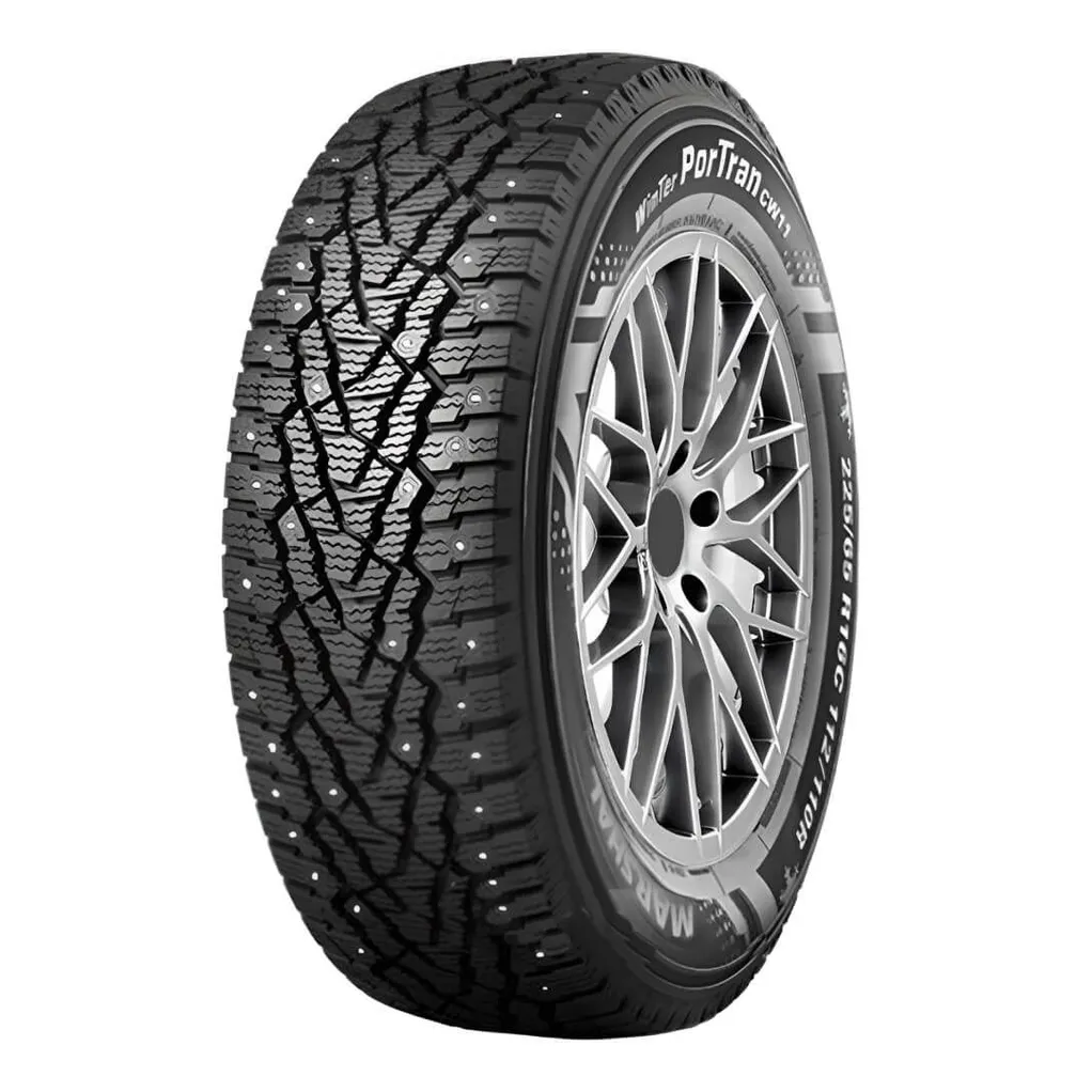 KUMHO 6359793 Шина зимняя шипованная коммерческая Kumho Winter Portran CW11 185/75 R16 104R