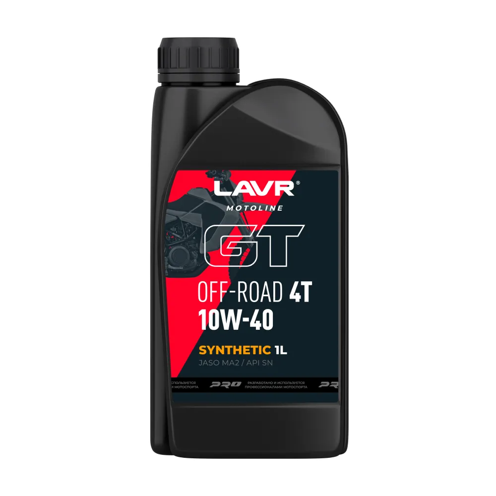 LAVR LN7723 Моторное масло GT OFF ROAD 4T 10W40 SM