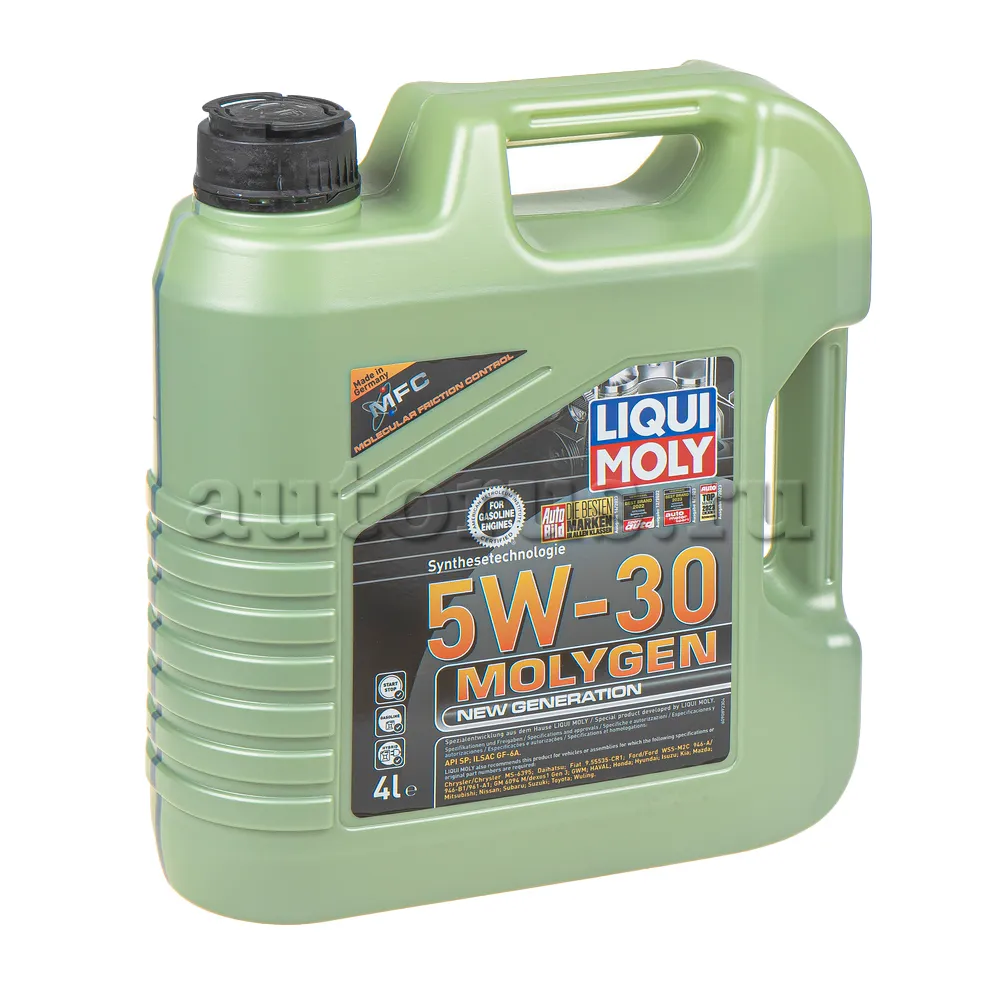 LIQUI MOLY 9089 Масло моторное синтетика LIQUI MOLY Molygen New Generation 5W-30 4 л.