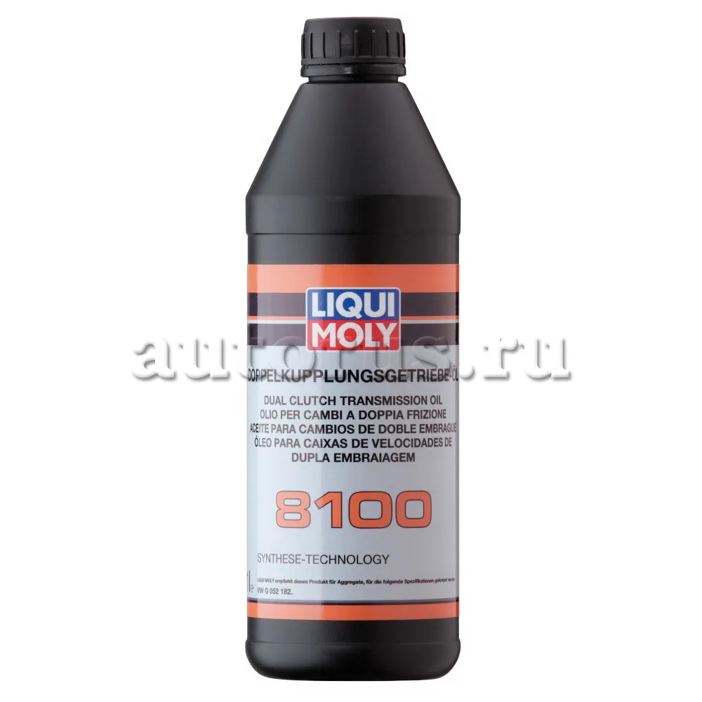 LIQUI MOLY 3640 НС-синтетическое трансмиссионное масло для DSG Doppelkupplungsgetriebe-Oil 8100 1л