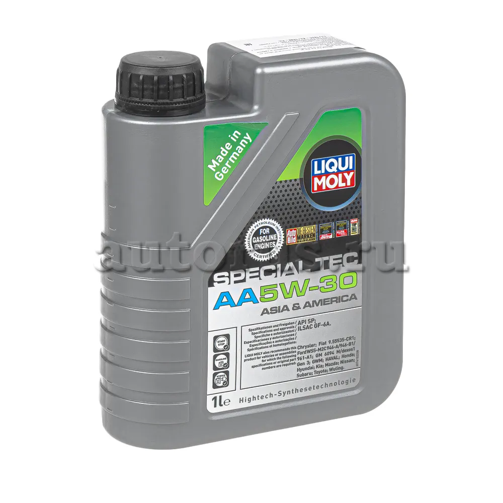 LIQUI MOLY 7615 Масло моторное синтетика LIQUI MOLY Special Tec AA 5W-30 1 л.