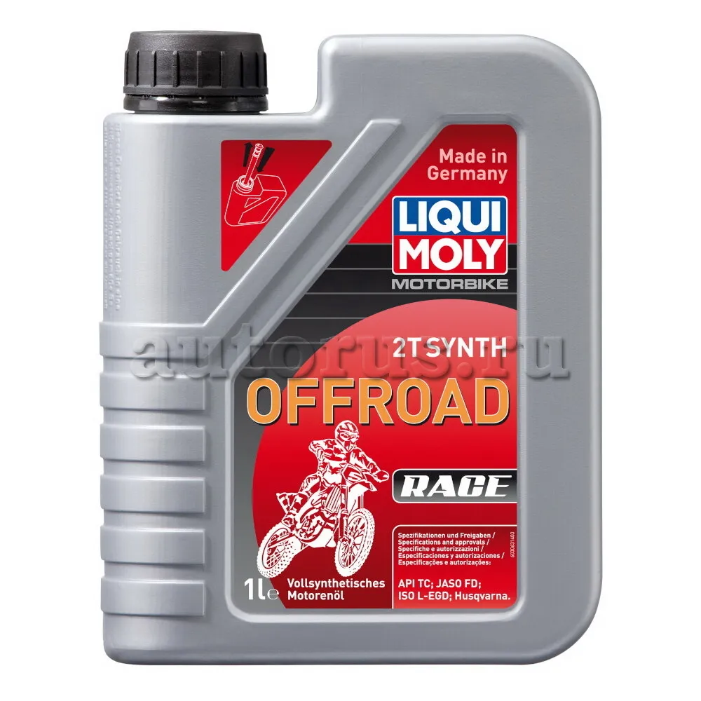 LIQUI MOLY 3063 LiquiMoly Синт. мот.масло д/2-т.мотоц. Motorbike 2T Synth Offroad Race TC FD L-EGD (1л)