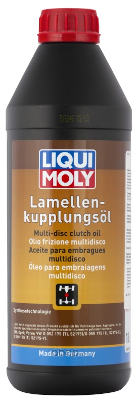 LIQUI MOLY 21419 Синтетическое трансмиссионное масло Lamellenkupplungsol 1л
