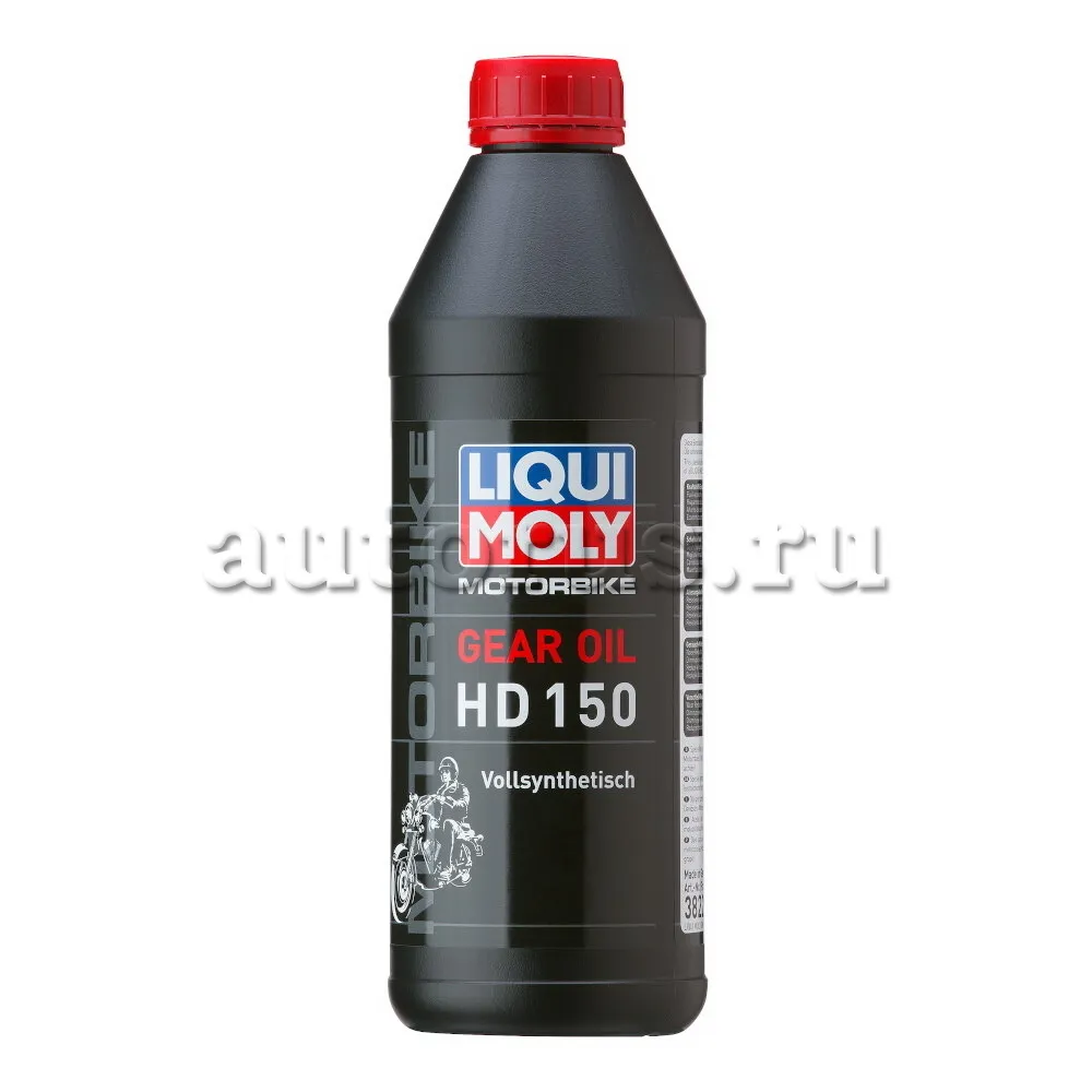 LIQUI MOLY 3822 Синтетическое трансмиссионное масло для мотоциклов Motorbike Gear Oil HD 150 1л