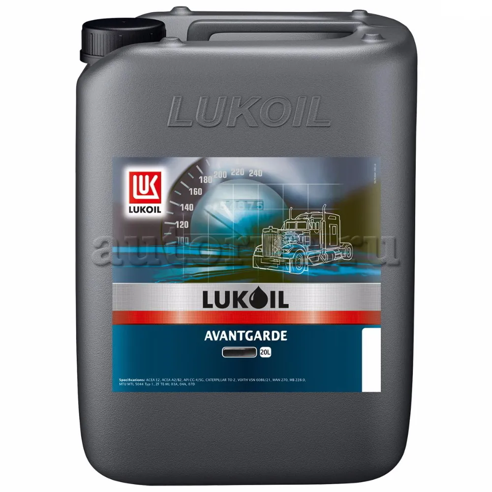 LUKOIL 19492 Масло моторное полусинтетика LUKOIL AVANTGARDE CF-4/SG 10W-40 20 л.