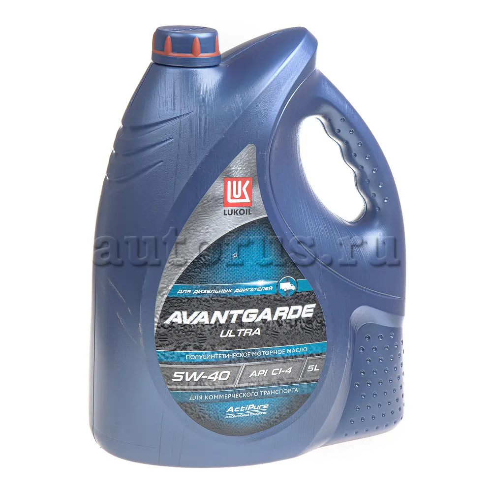 LUKOIL 1595288 Масло моторное полусинтетика LUKOIL АВАНГАРД УЛЬТРА 5W-40 5 л.