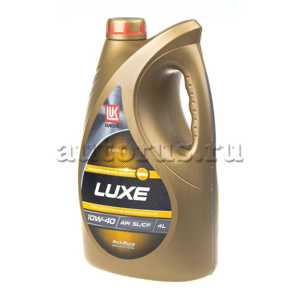 LUKOIL 19188 Масло моторное полусинтетика LUKOIL LUXESEMI-SYNTHETIC 10W-40 4 л.