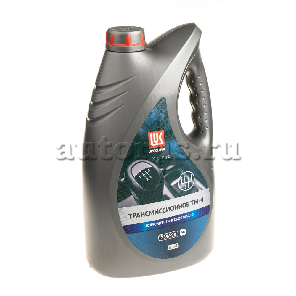 LUKOIL 19532 Масло полусинтетика 75W-90 GL-4 4л.