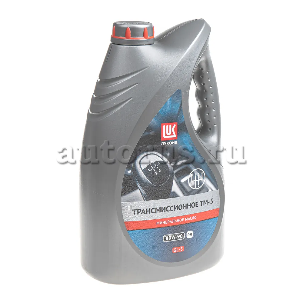 LUKOIL 3524251 Масло МКПП,мост минеральное 80W-90 GL-5 4л.