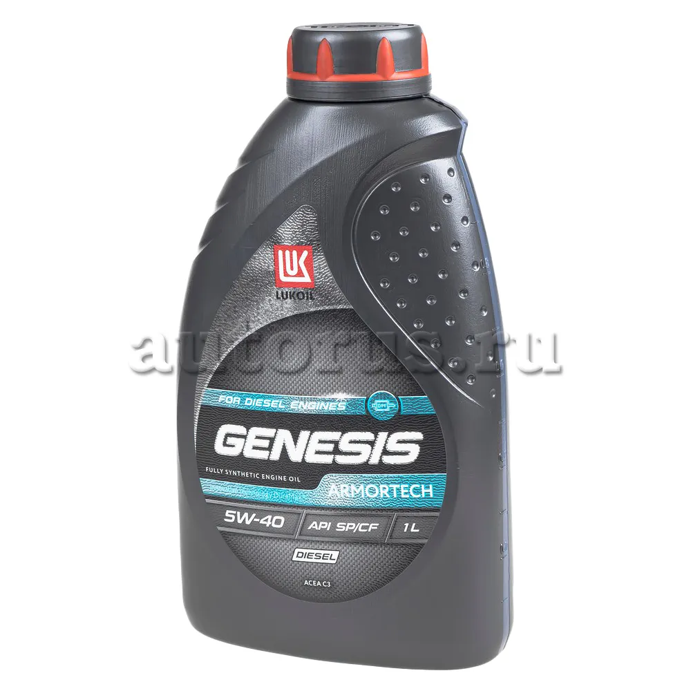 LUKOIL 2202055 Масло моторное синтетика LUKOIL GENESIS ARMORTECH DIESEL 5W-40 1 л.