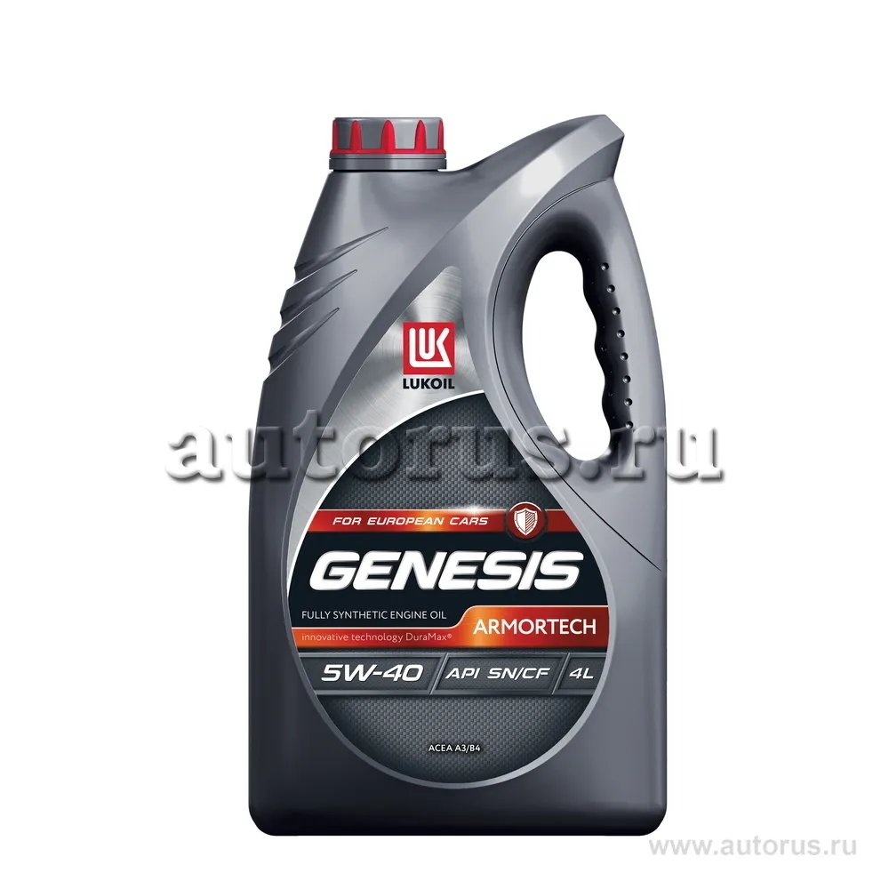LUKOIL 3148675 Масло моторное синтетика LUKOIL GENESIS ARMORTECH 5W-40 4 л.