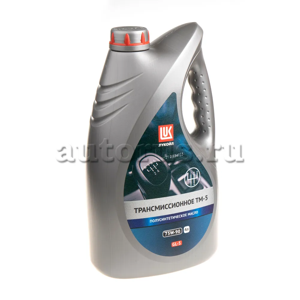 LUKOIL 19545 Масло МКПП полусинтетика 75W-90 GL-5 4л.