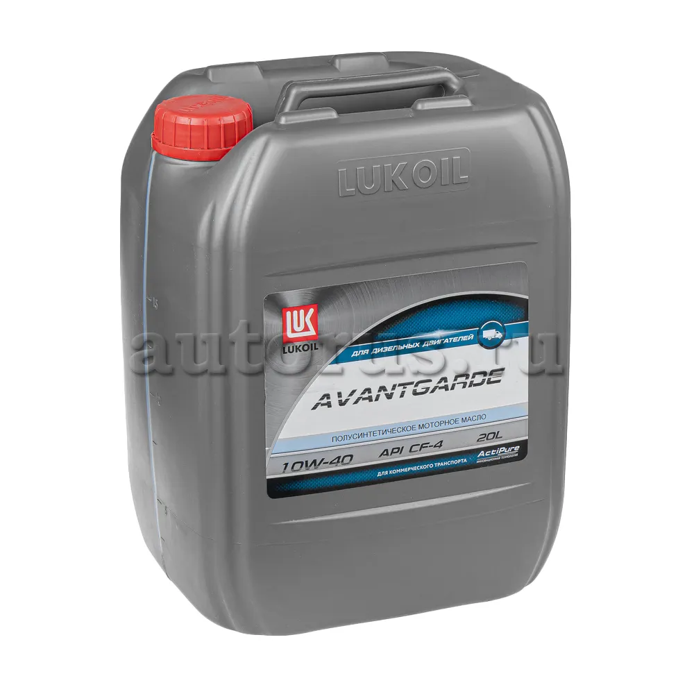 LUKOIL 3608719 Масло моторное полусинтетика LUKOIL AVANGARD CF-4/SG 10W-40 20 л.