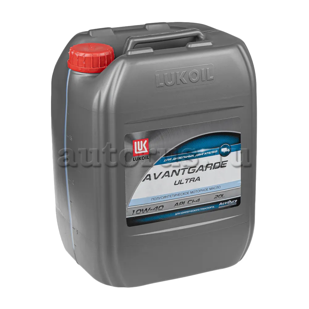 LUKOIL 3655663 Масло моторное полусинтетика LUKOIL AVANTGARDE ULTRA 10W-40 20 л.