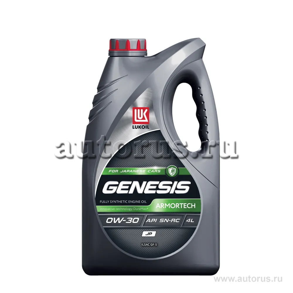 LUKOIL 3173837 Масло моторное синтетика LUKOIL GENESIS ARMORTECH JP 0W-30 4 л.