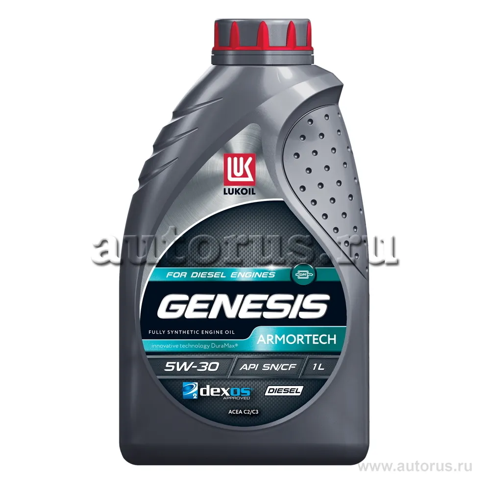 LUKOIL 3149148 Масло моторное синтетика LUKOIL GENESIS ARMORTECH DIESEL 5W-30 1 л.