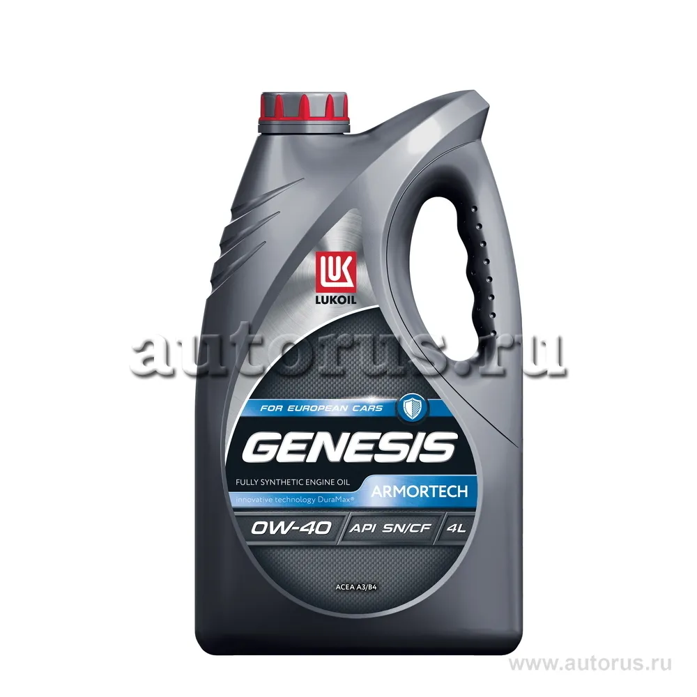 LUKOIL 3150665 Масло моторное синтетика LUKOIL GENESIS ARMORTECH 0W-40 4 л.