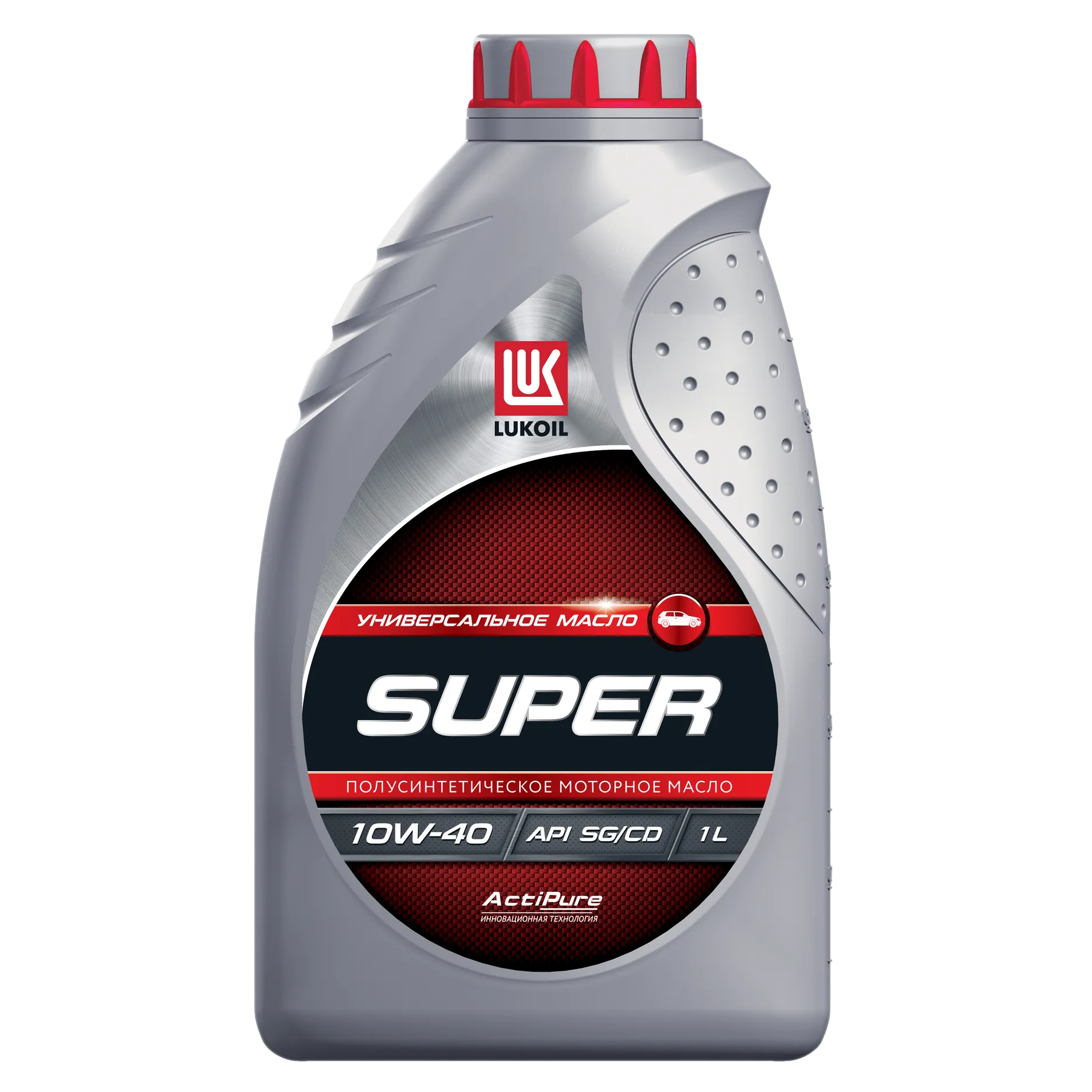 LUKOIL 19191 Масло моторное полусинтетика LUKOIL SUPER SEMI-SYNTHETIC 10W-40 1 л.