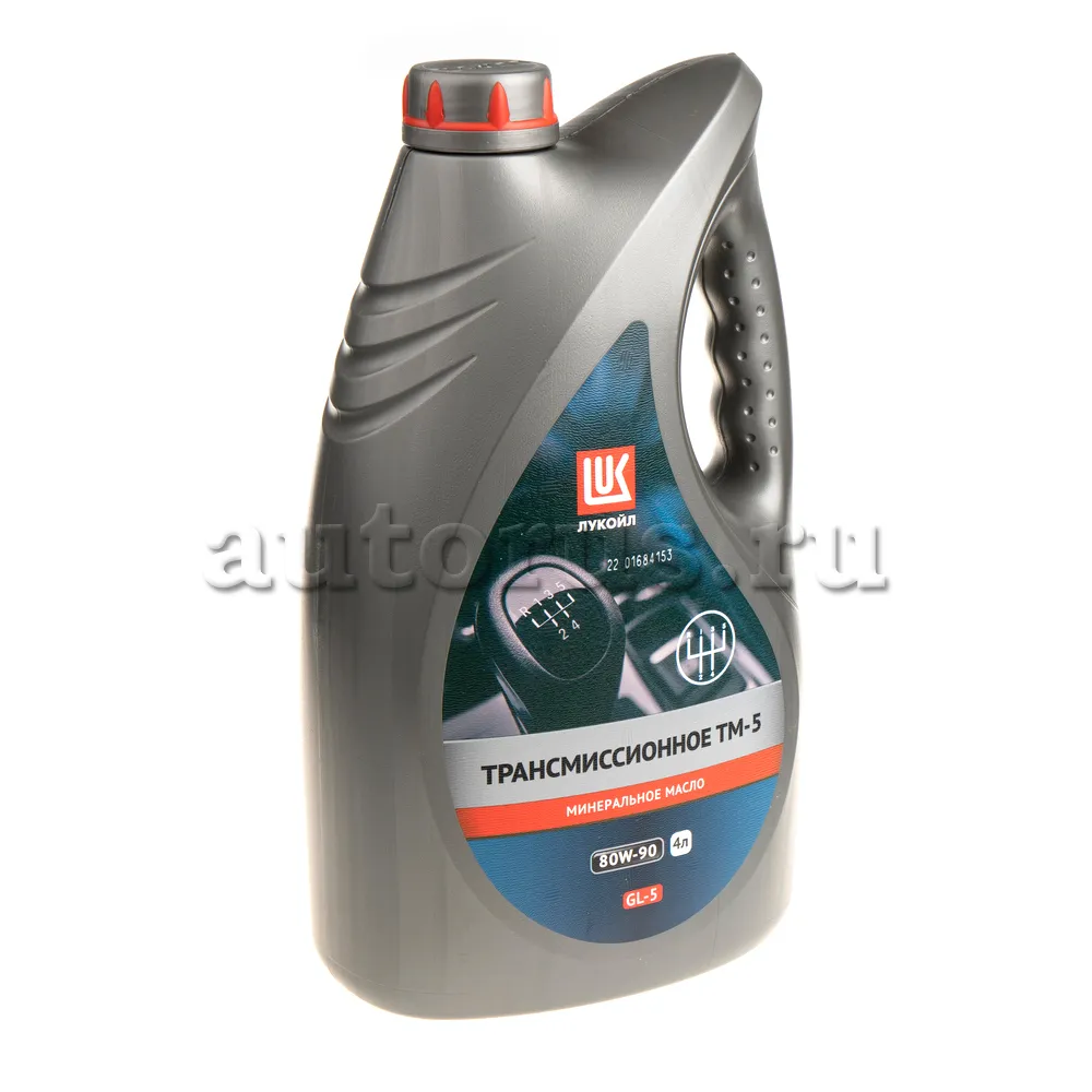 LUKOIL 19551 Масло минеральное 80W-90 GL-5 4л.
