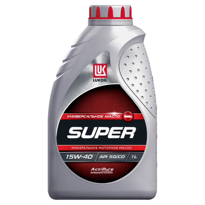 LUKOIL 19194 Масло моторное минеральное LUKOIL SUPER MINERAL 15W-40 1 л.