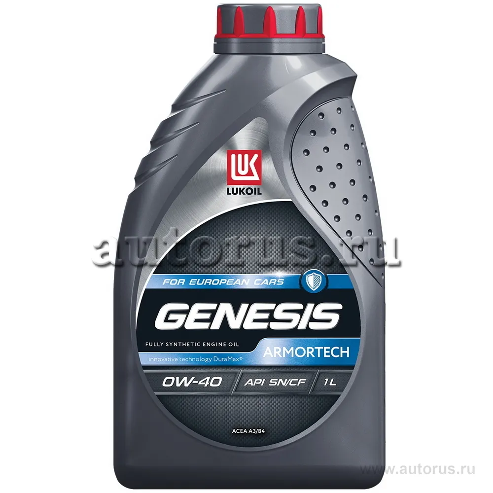 LUKOIL 3150660 Масло моторное синтетика LUKOIL GENESIS ARMORTECH 0W-40 1 л.