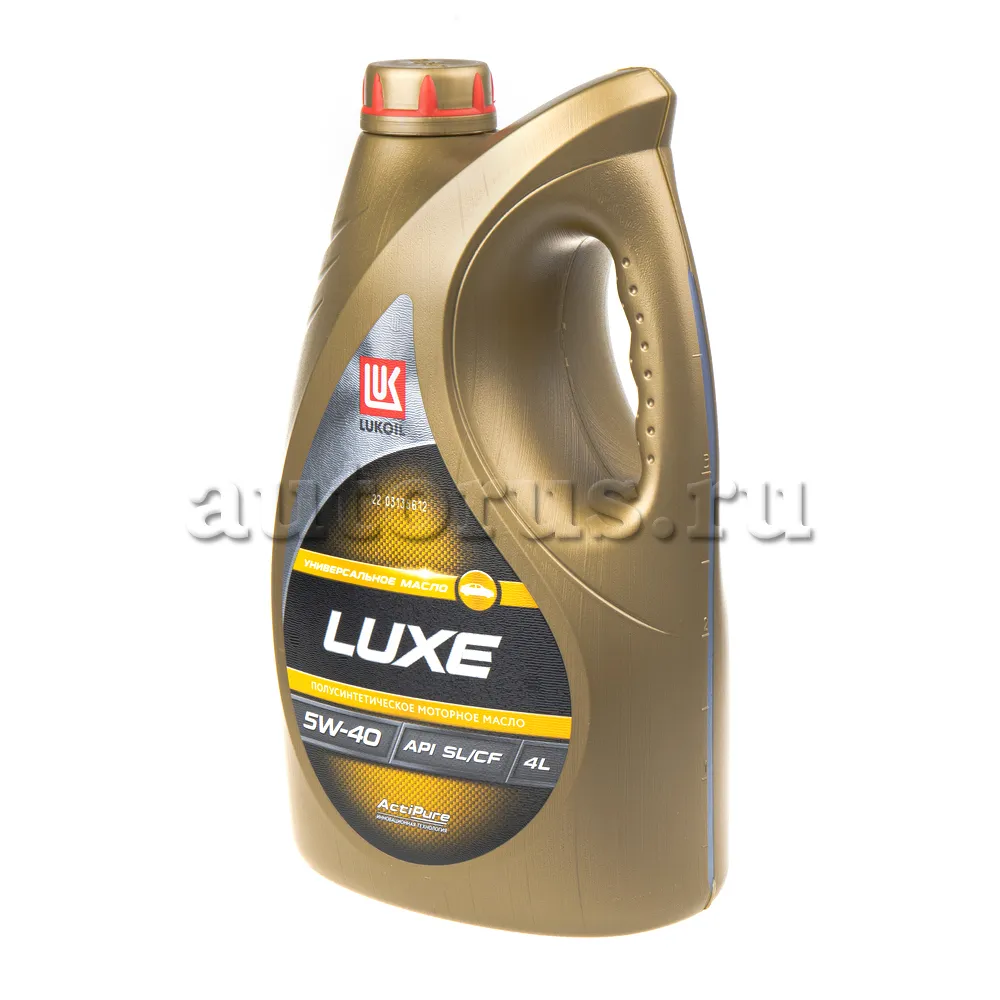 LUKOIL 19190 Масло моторное полусинтетика LUKOIL LUXESEMI-SYNTHETIC 5W-40 4 л.
