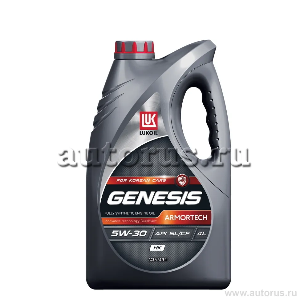 LUKOIL 3149287 Масло моторное синтетика LUKOIL GENESIS ARMORTECH HK 5W-30 4 л.
