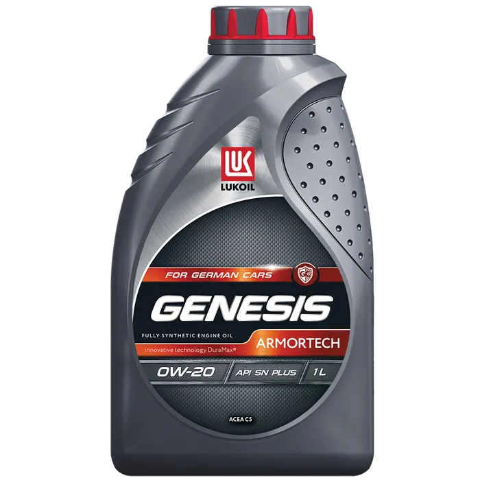 LUKOIL 3409225 Масло моторное синтетика LUKOIL GENESIS ARMORTECH GC 0W-20 1 л.
