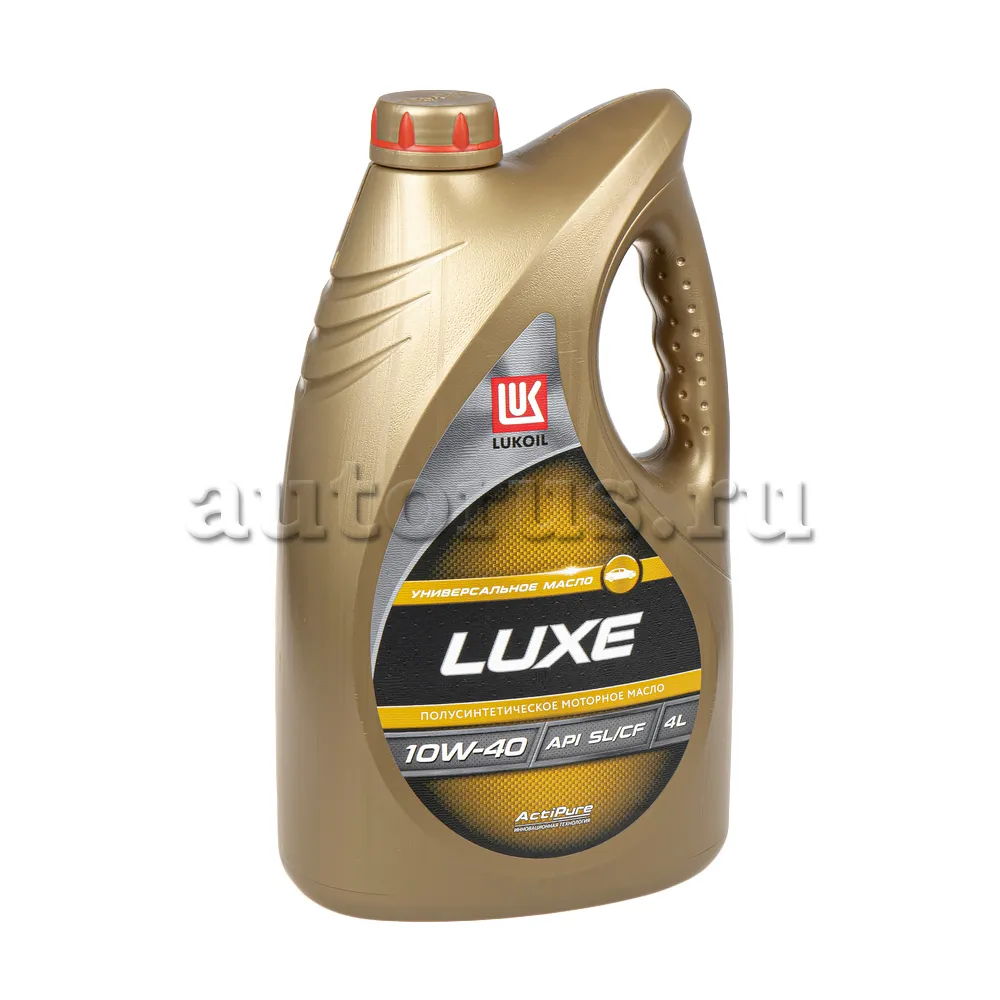 LUKOIL 3705304 Масло моторное полусинтетика LUKOIL LUXESEMI-SYNTHETIC 10W-40 4 л.