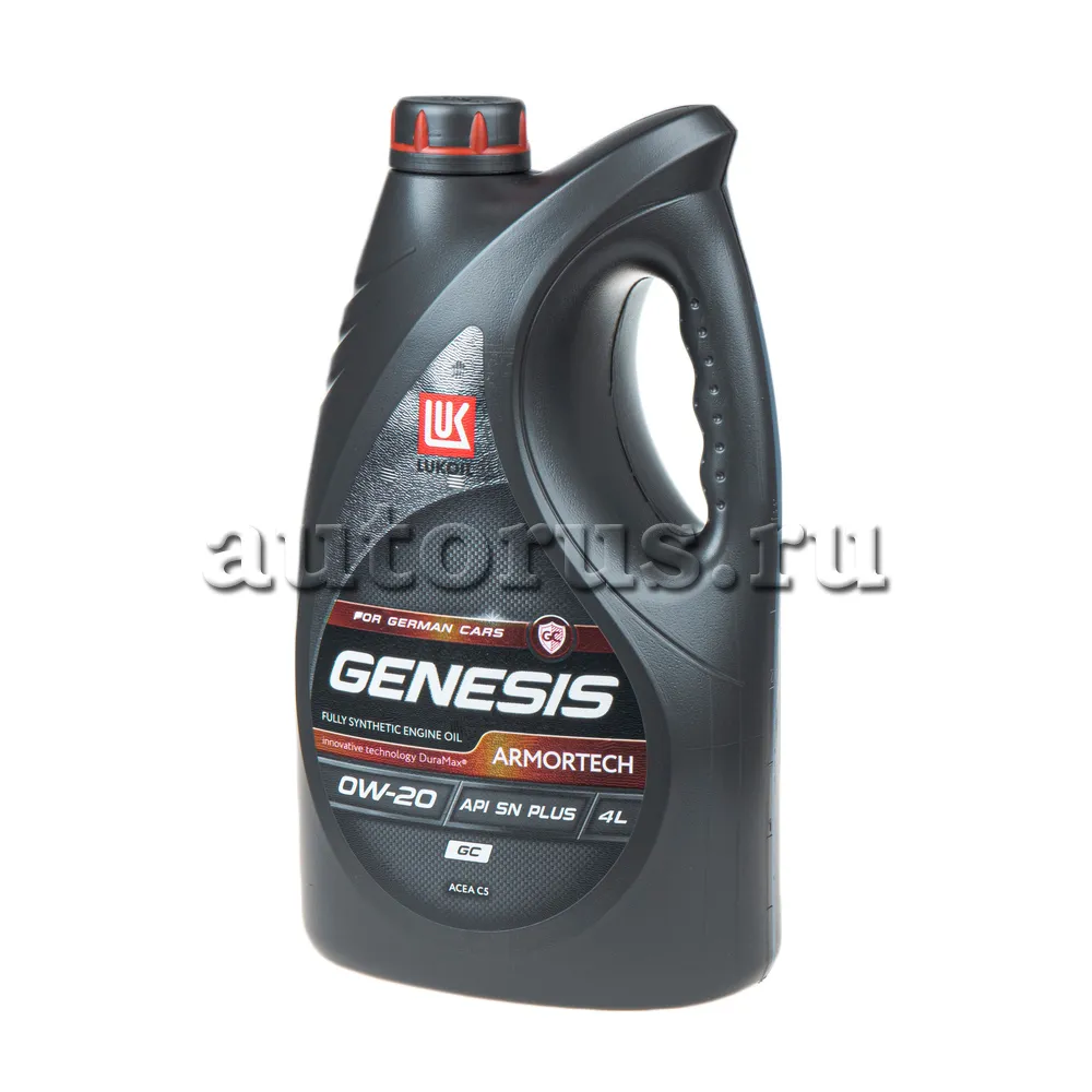 LUKOIL 3409230 Масло моторное синтетика LUKOIL GENESIS ARMORTECH GC 0W-20 4 л.