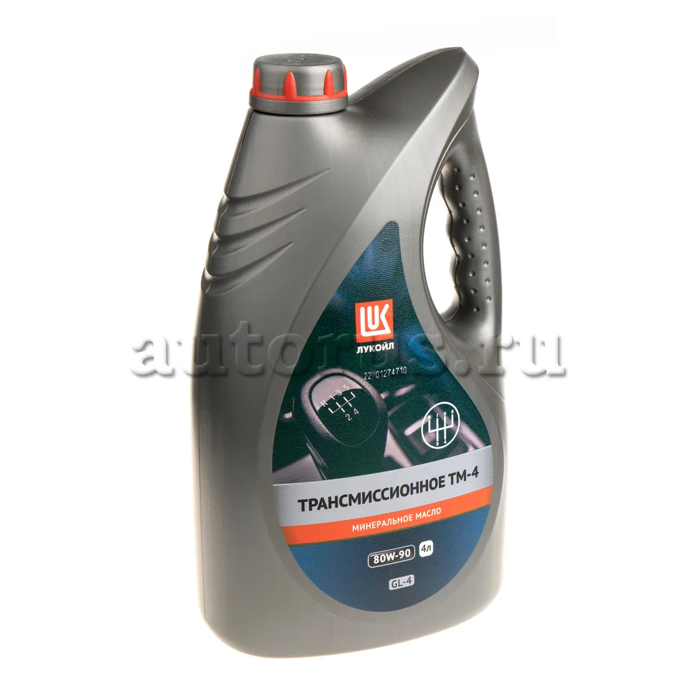 LUKOIL 19540 Масло минеральное 80W-90 GL-4 4л.