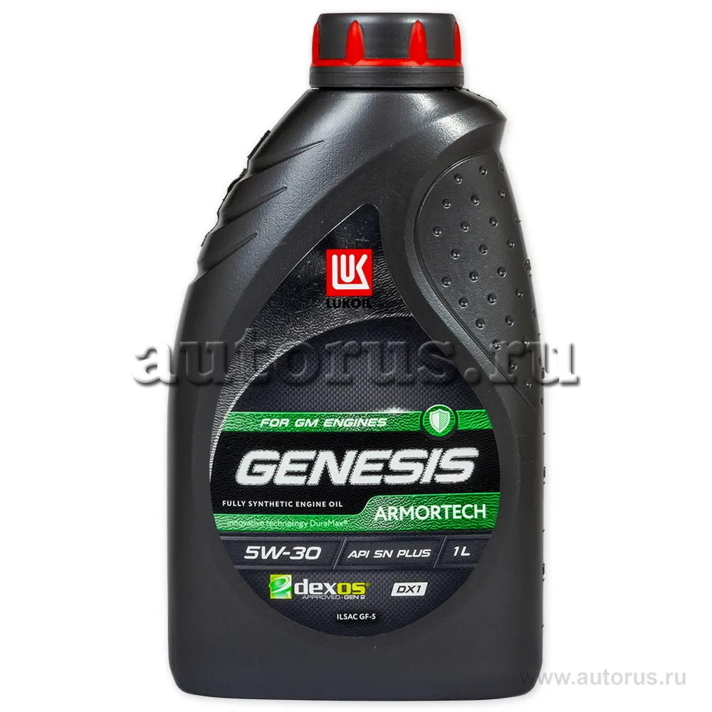 LUKOIL 3173878 Масло моторное синтетика LUKOIL GENESIS ARMORTECH DX1 5W-30 1 л.
