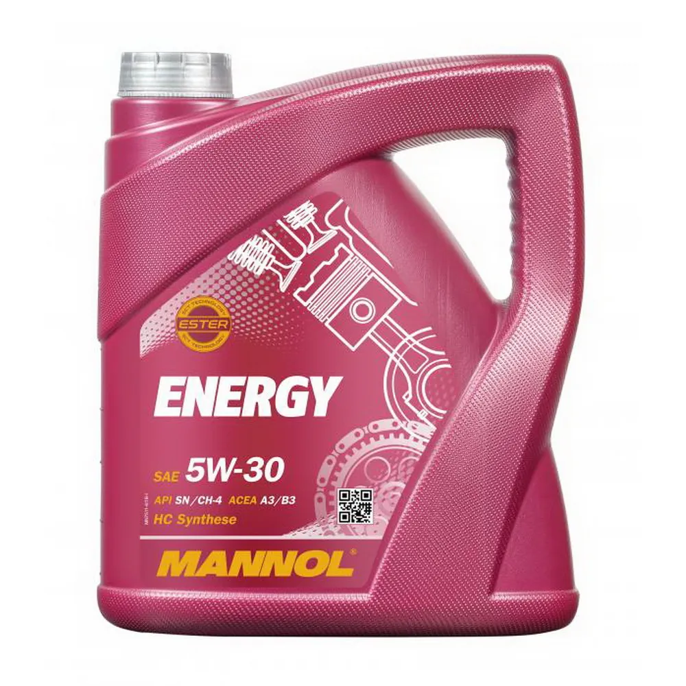 MANNOL MN75114 Масло моторное синтетика MANNOL Energy 5W-30 4 л.