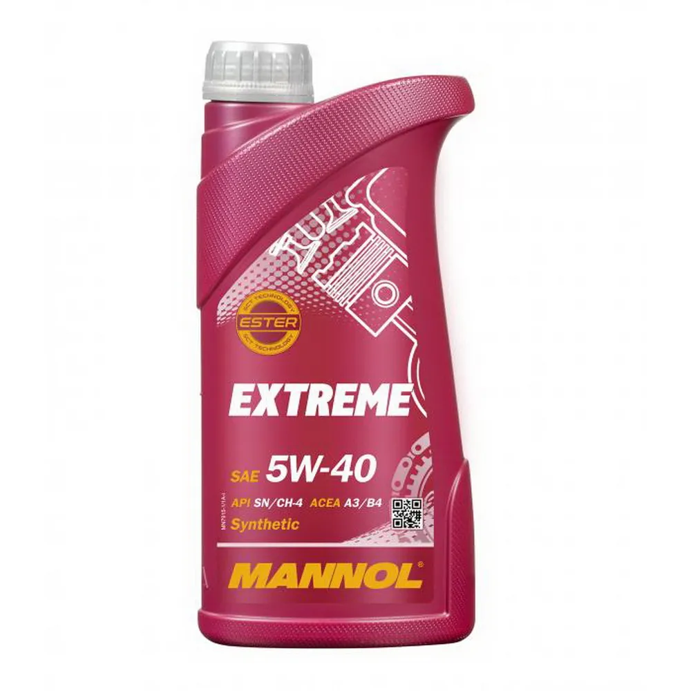 MANNOL MN79151 Масло моторное синтетика MANNOL EXTREME 5W-40 1 л.